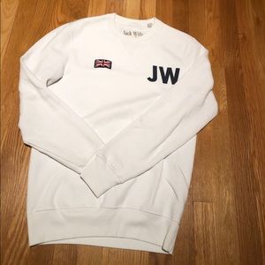 Jack Wills White Crewneck Sweater